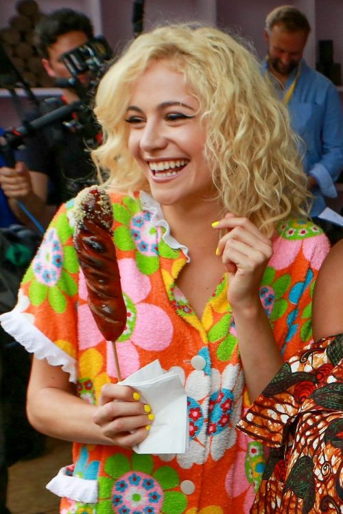 Pixie Lott Stills on the Set of 'Best Day of My Life' in Rio De Janeiro