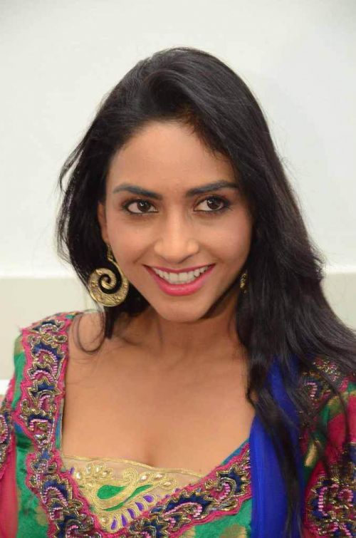 Pooja Sri at Cottage Craft Mela 2016 Launch Photos 5