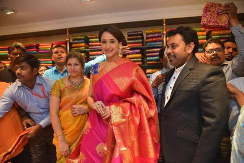 Pragya Jaiswal at Kalamandir 25 Store Launch Photos 1