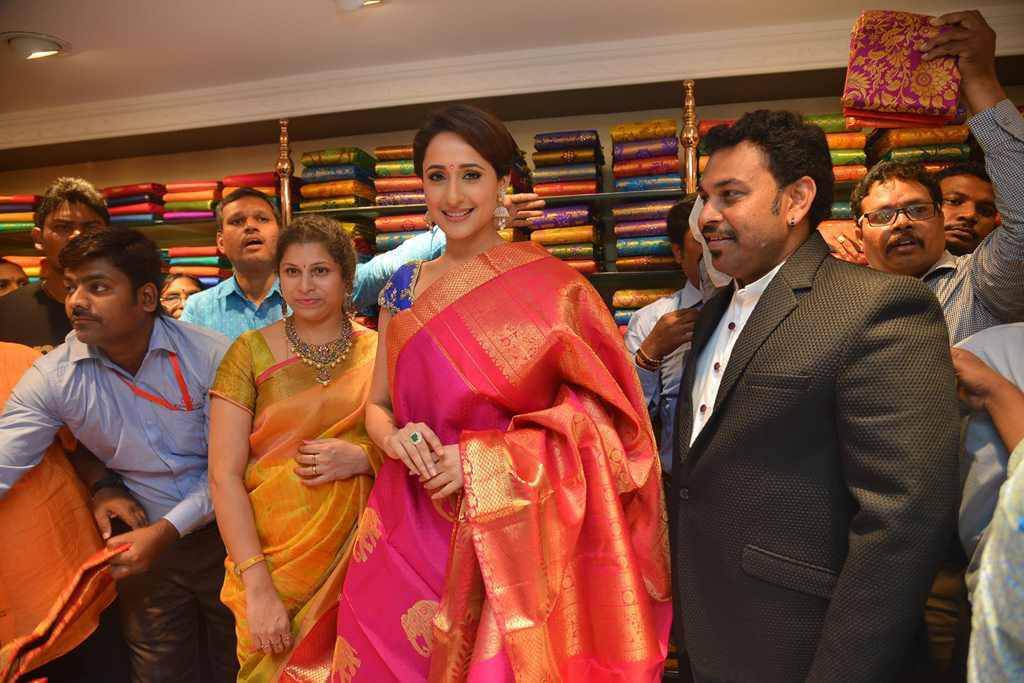 Pragya Jaiswal at Kalamandir 25 Store Launch Photos