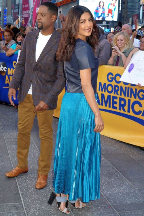 Priyanka Chopra at Good Morning America in New York
