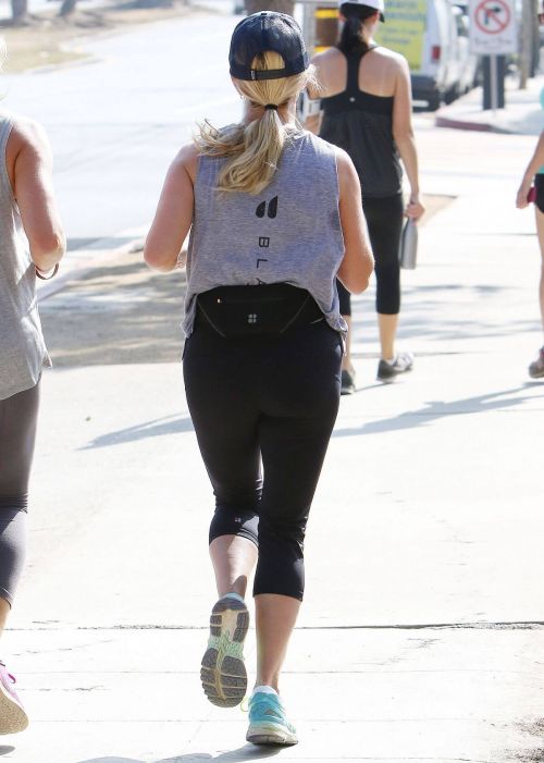 Reese Witherspoon Out and About in Brentwood 9