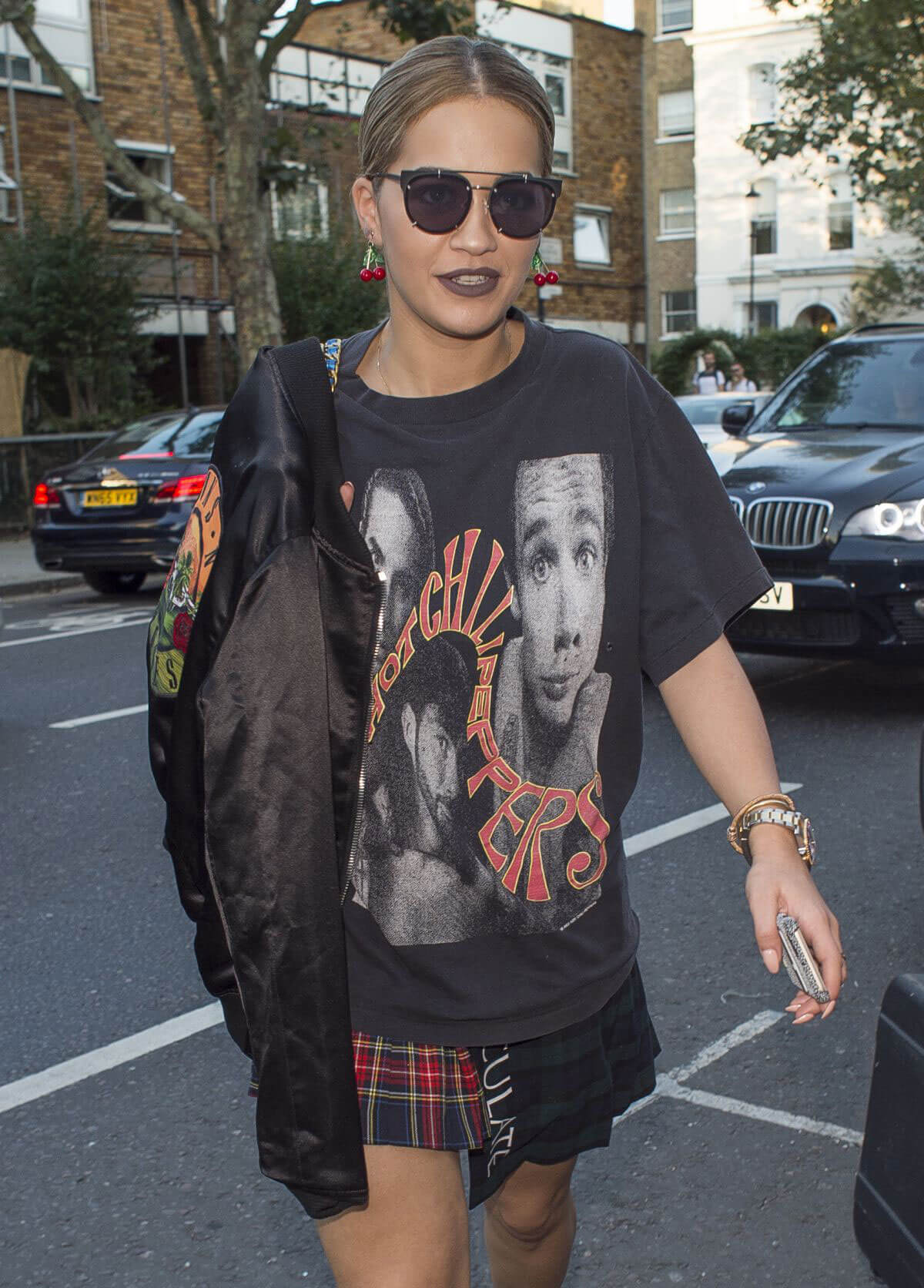 Rita Ora Leaves Grove Recording Studios in London Photos