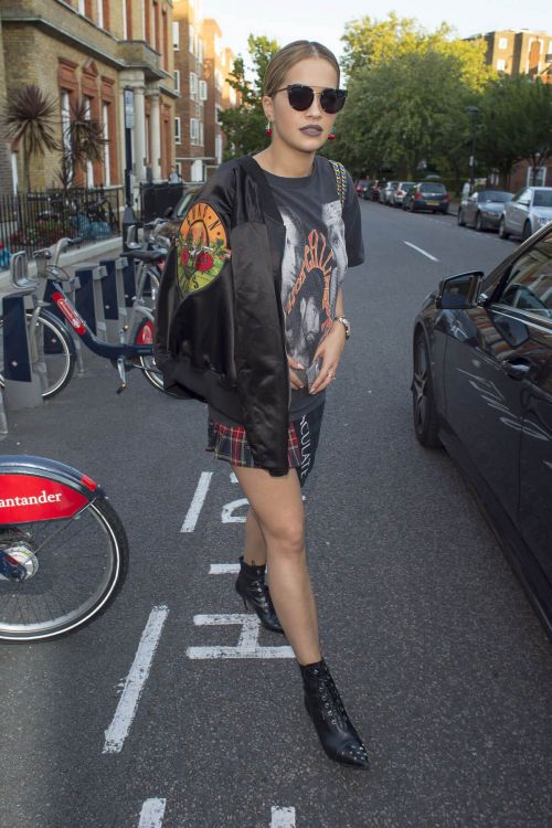 Rita Ora Leaves Grove Recording Studios in London Photos 22