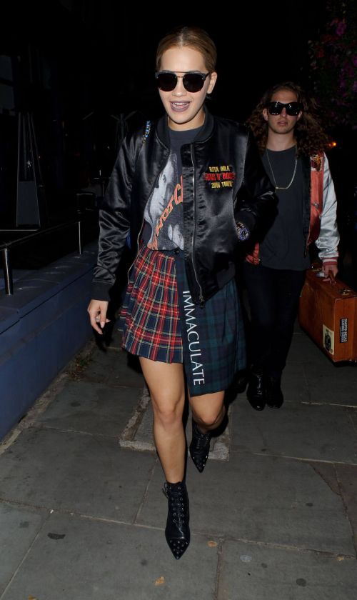 Rita Ora Leaves Grove Recording Studios in London Photos 25