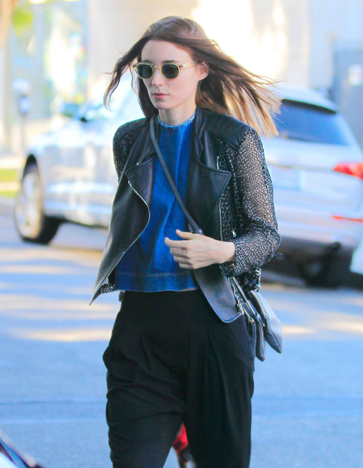 Rooney Mara Out with Her Dog in New York