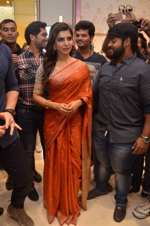 Samantha Ruth Prabhu at Somajiguda South India Shopping Mall Launch 2