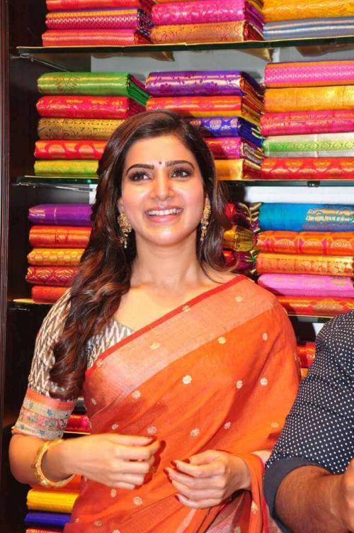 Samantha Ruth Prabhu at Somajiguda South India Shopping Mall Launch
