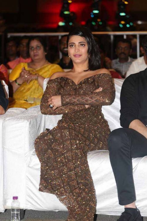 Shruti Haasan at Premam Telugu Audio Launch Photos 3
