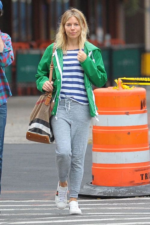 Sienna Miller Stills Out and About in Soho 2
