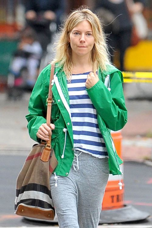 Sienna Miller Stills Out and About in Soho