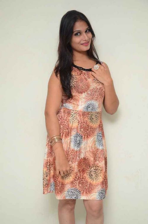Sonakshi Dixit Hot Photoshoot in Flower Single Dress 4