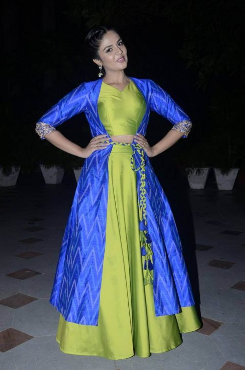 Srimukhi at Rail Movie Audio Launch Photos 5