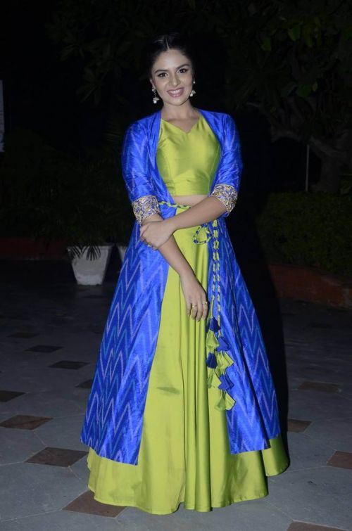 Srimukhi at Rail Movie Audio Launch Photos 6