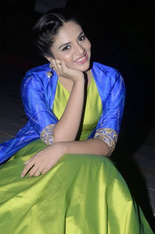 Srimukhi at Rail Movie Audio Launch Photos 8