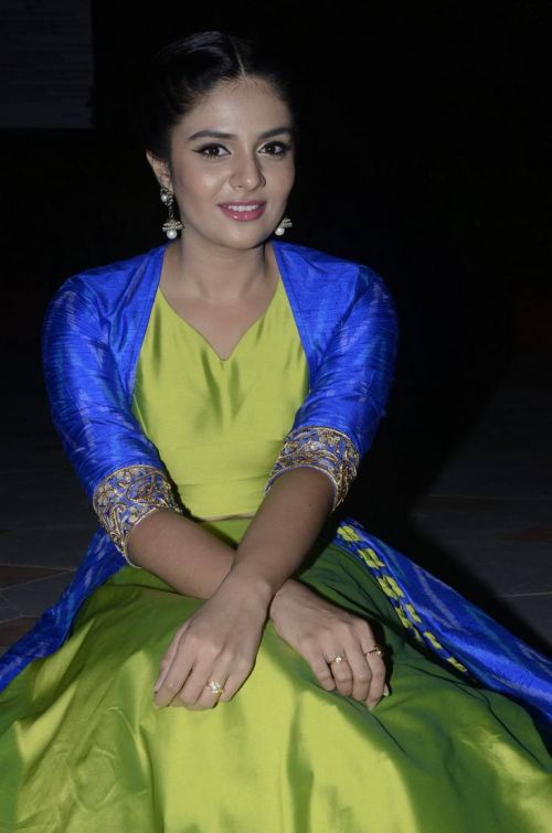 Srimukhi at Rail Movie Audio Launch Photos 9