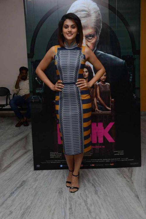 Taapsee Pannu Hot at Pink Movie Premiere Show Photos 8