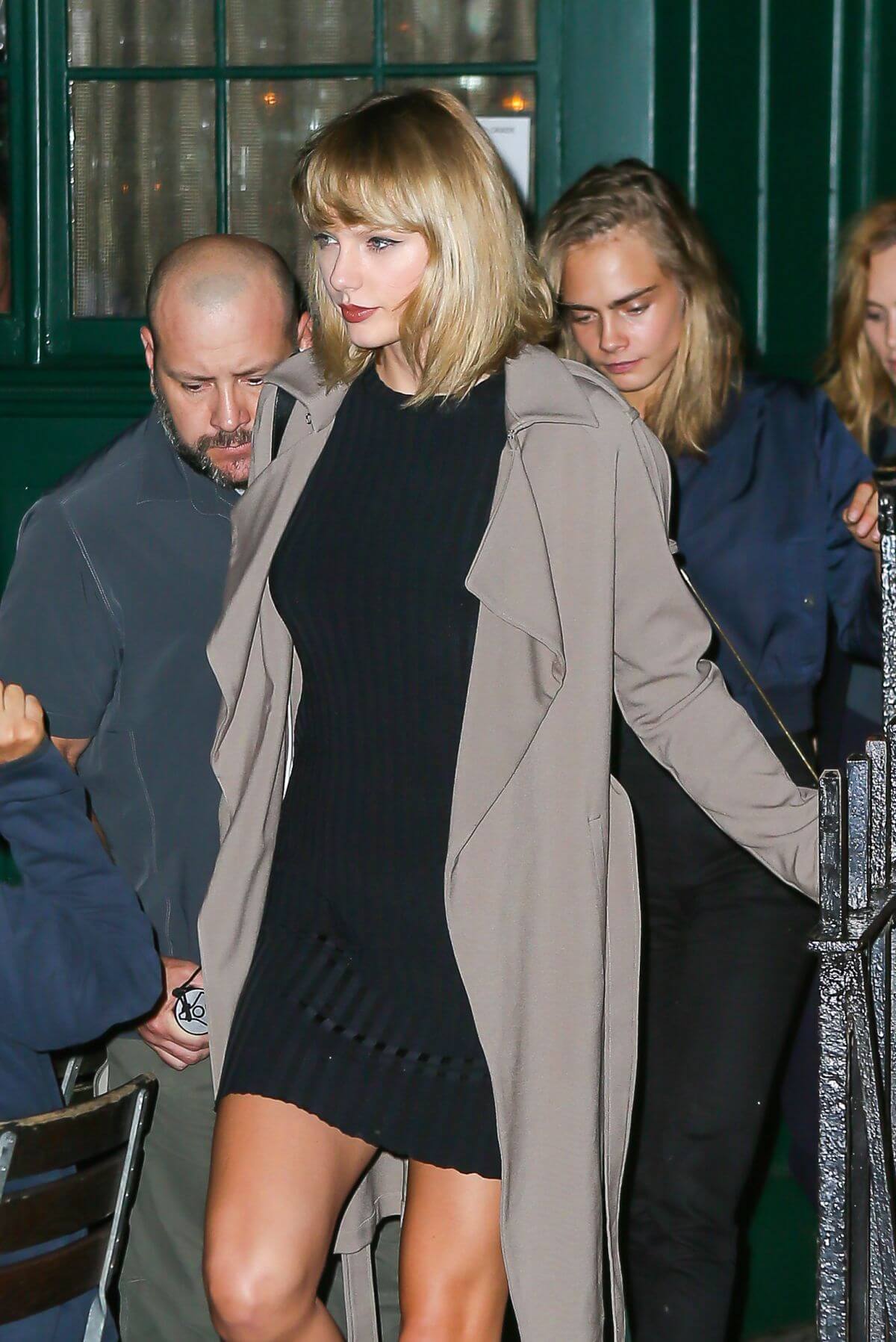 Taylor Swift and Cara Delevingne Stills Night Out in New York