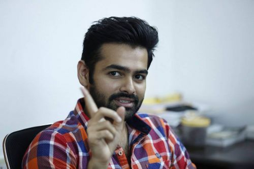 Telugu Actor Ram Pothineni at Hyper Interview Pics 1