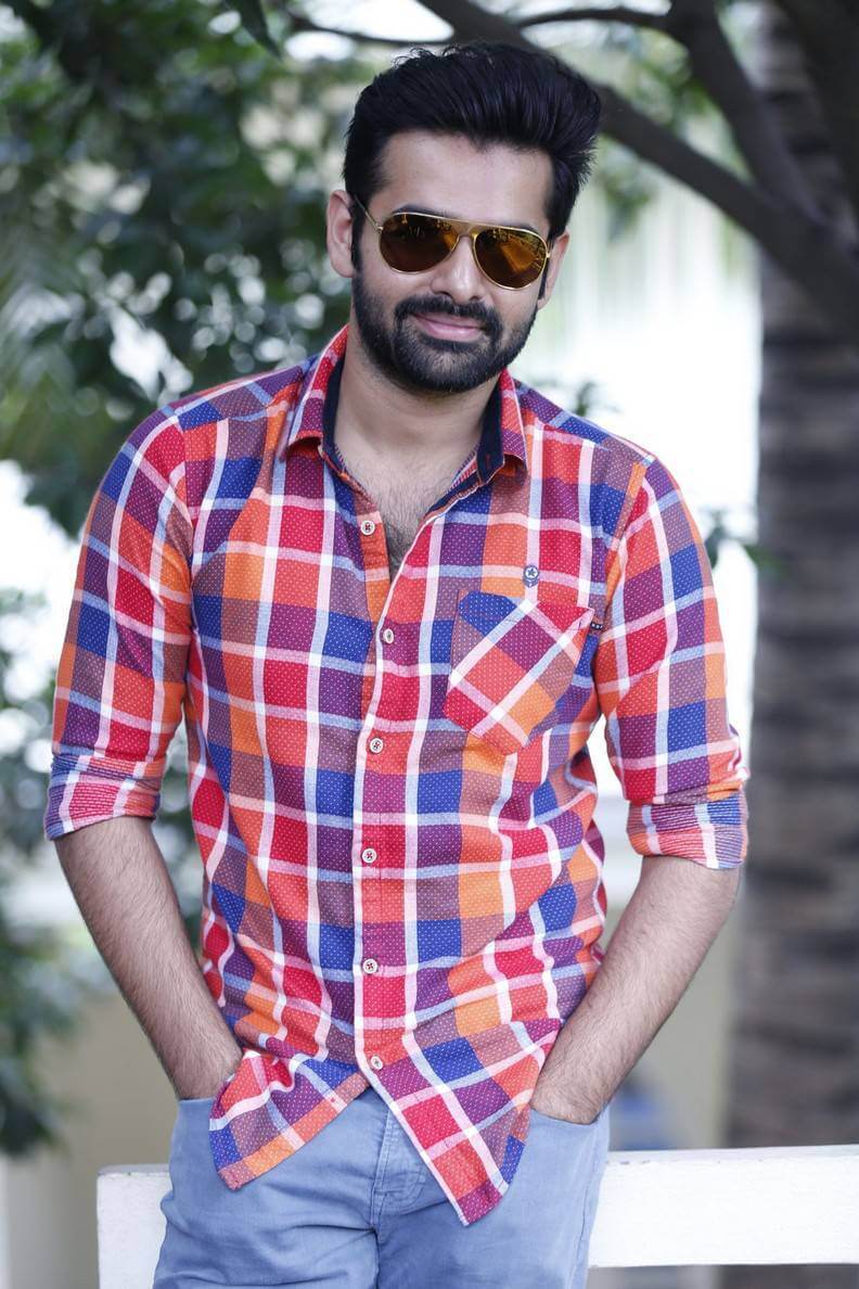 Telugu Actor Ram Pothineni at Hyper Interview Pics 8