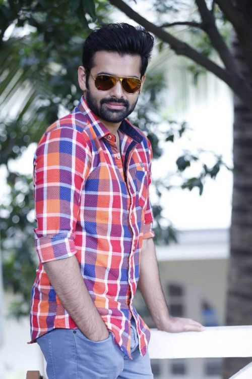 Telugu Actor Ram Pothineni at Hyper Interview Pics 8