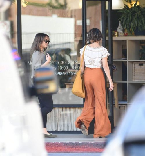 Vanessa and Stella Hudgens Stills Leaves Michaels and Aq Nail Salon in Los Angeles 1