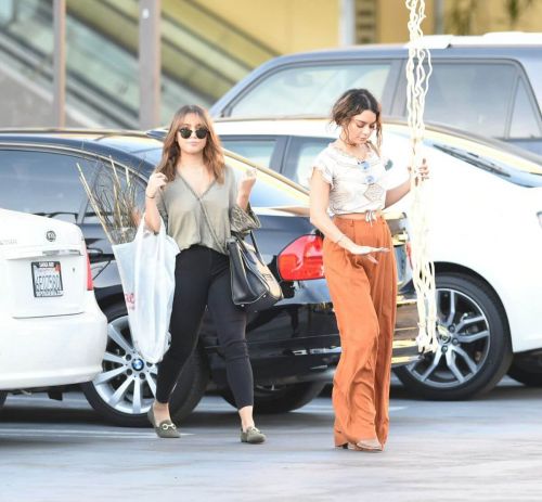 Vanessa and Stella Hudgens Stills Leaves Michaels and Aq Nail Salon in Los Angeles 17