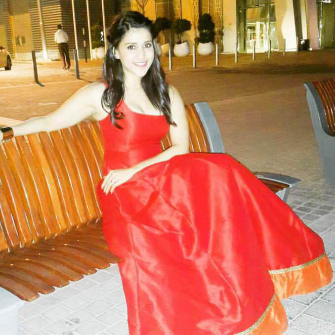Actress Mannara Chopra at Dubai Images