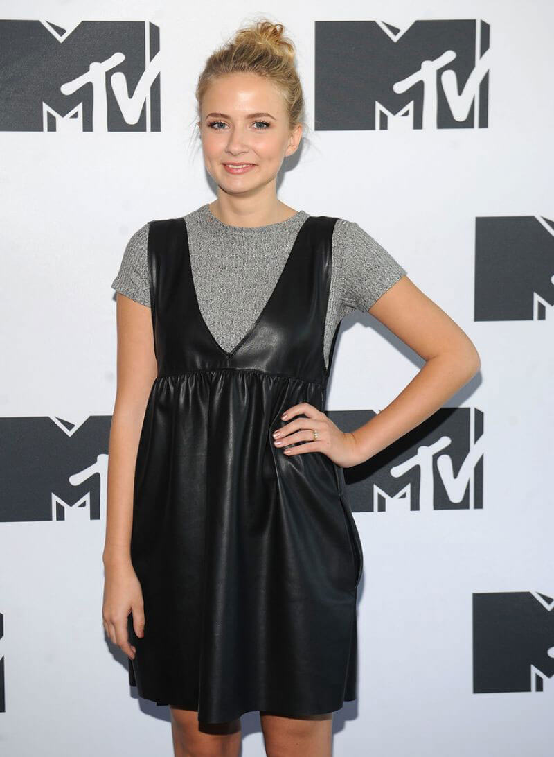 Eliza Bennett Stills at MTV Press Junket in New York