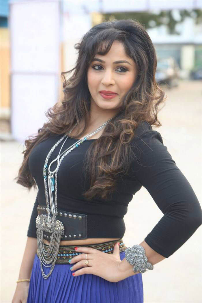 Madhavi Latha at Indian Entertainment League Press Meet