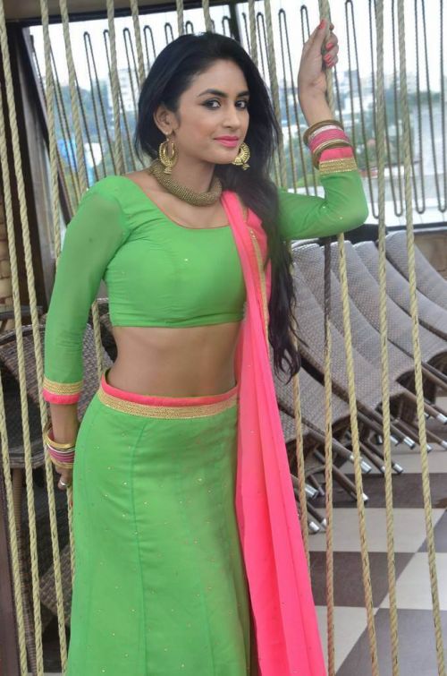 Pooja Sri at Dandiya Navrang Utsav 2016 Curtain Raiser Photos 16