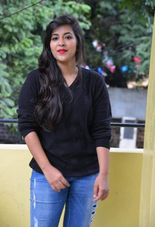 Telugu Actress Komali at Nenu Seethadevi Movie Release Date Press Meet 3