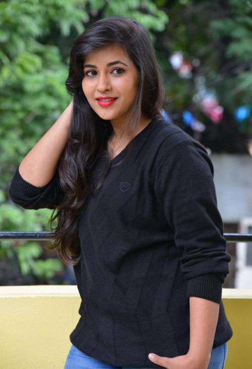 Telugu Actress Komali at Nenu Seethadevi Movie Release Date Press Meet 7