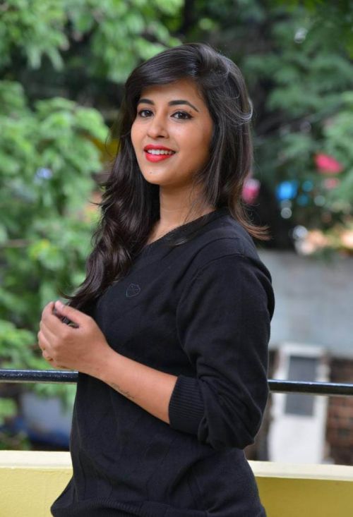Telugu Actress Komali at Nenu Seethadevi Movie Release Date Press Meet 10