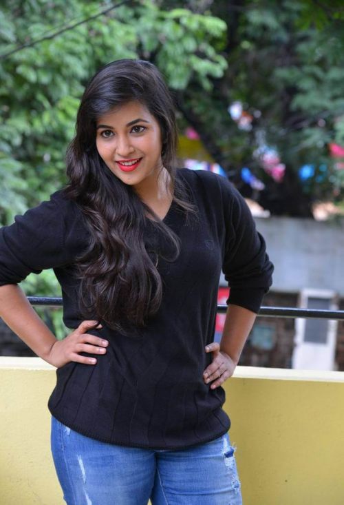 Telugu Actress Komali at Nenu Seethadevi Movie Release Date Press Meet 19