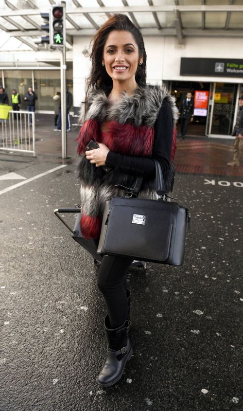 Alessia Macari Stills at Airport in Dublin 1