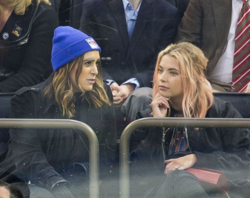 Ashley Benson at Toronto Maple Leafs vs. New York Rangers Game in New York 3