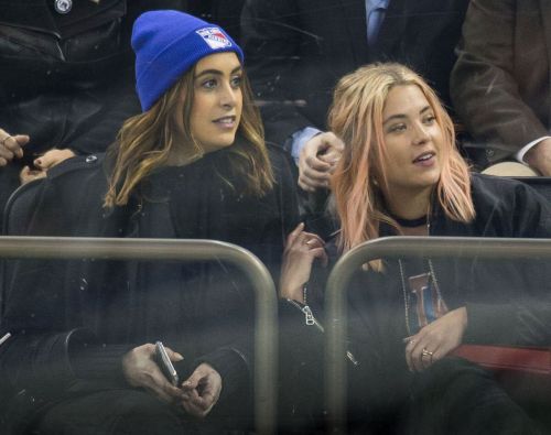Ashley Benson at Toronto Maple Leafs vs. New York Rangers Game in New York 5