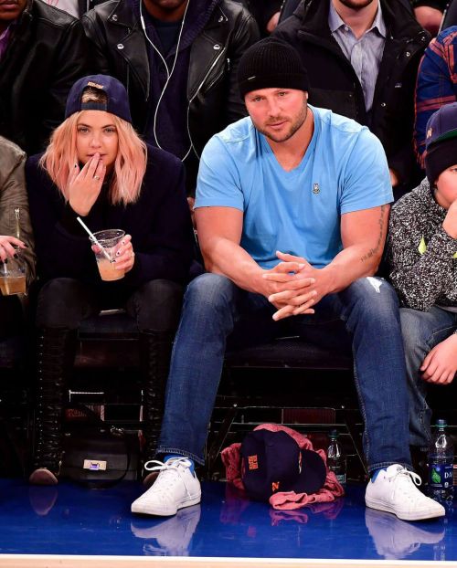 Ashley Benson at Washington Wizards vs. New York Knicks Game in New York 3