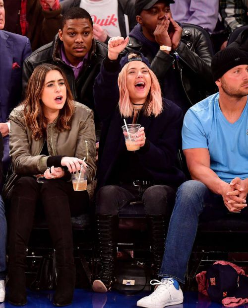 Ashley Benson at Washington Wizards vs. New York Knicks Game in New York 6