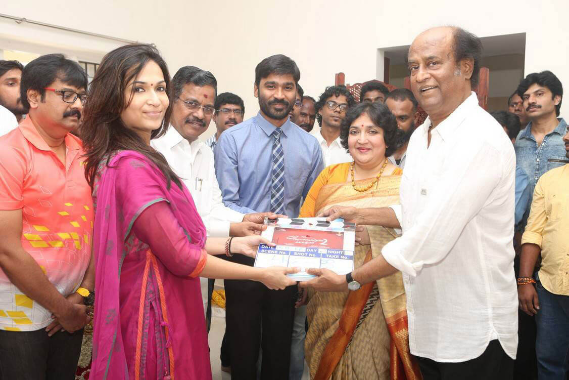 Dhanush VIP-2 Movie Pooja Photos