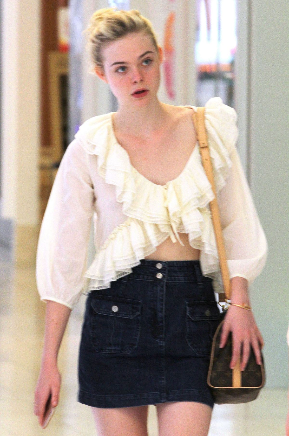 Elle Fanning Out Shopping in Beverly Hills