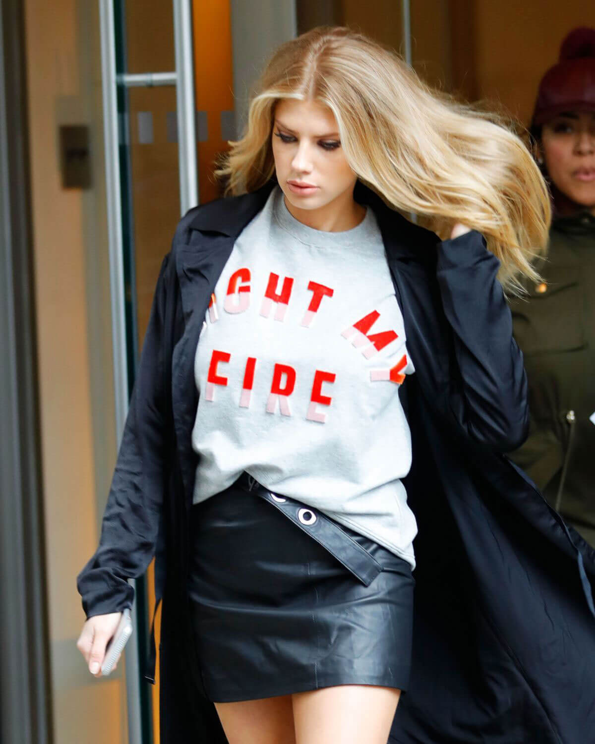 Charlotte Mckinney Out and About in New York