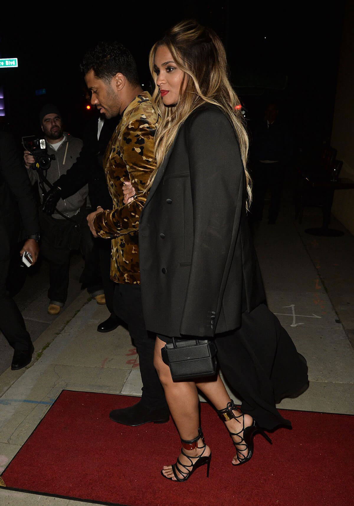 Ciara Stills Leaves a Pre-oscar Party in Westwood