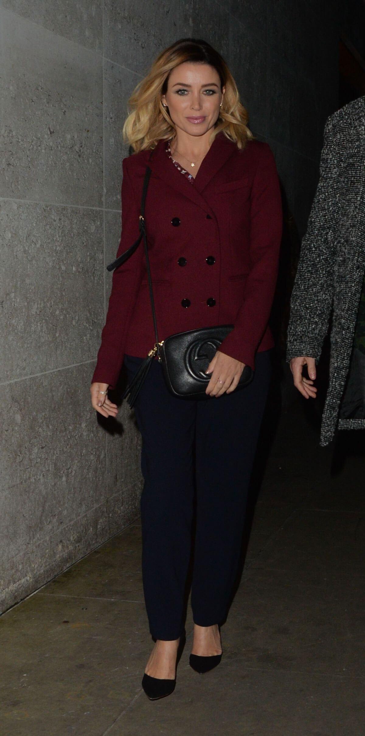 Dannii Minogue Leaves BBC Studios in London