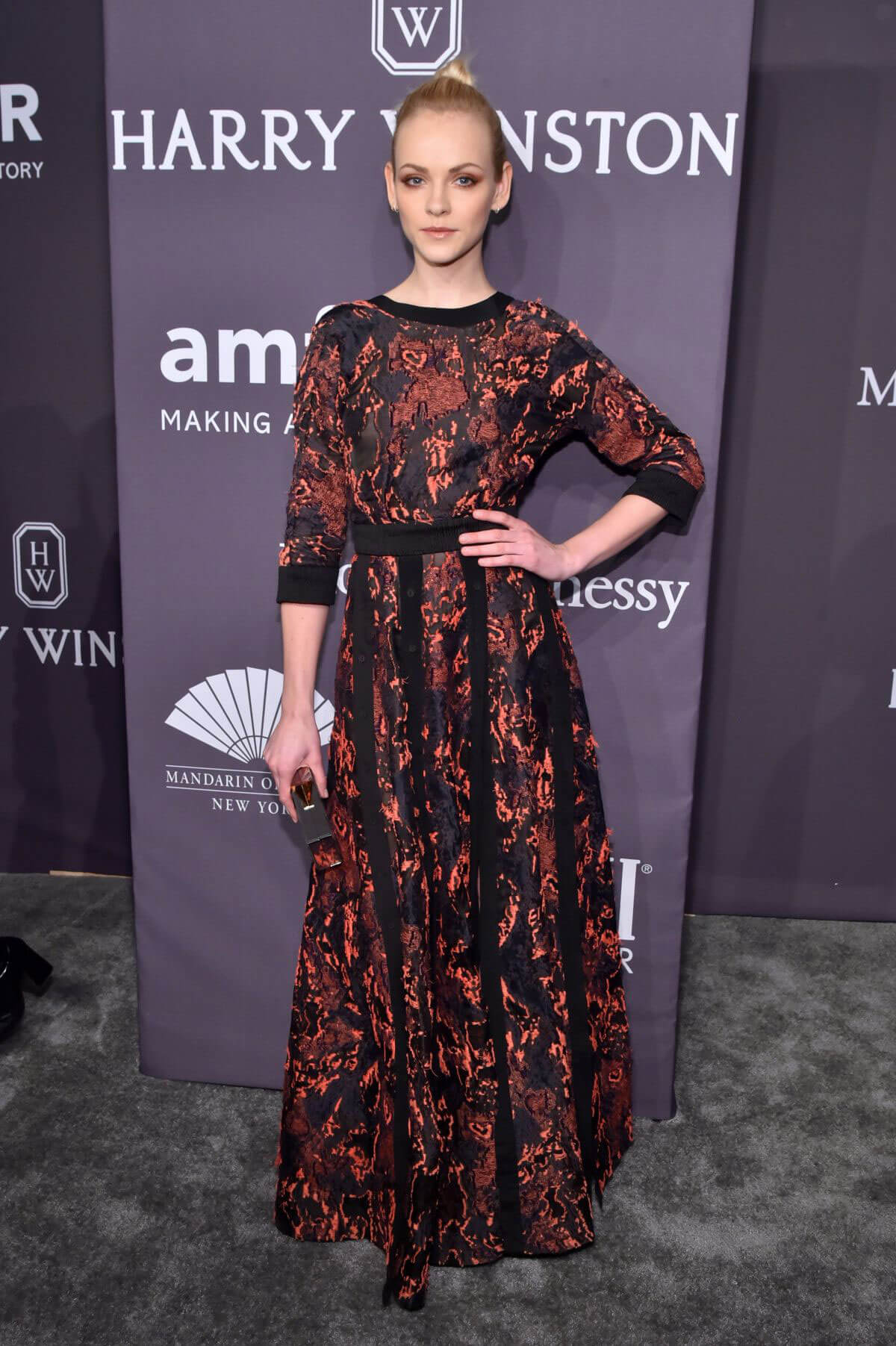 Ginta Lapina at AMFAR 2017 New York Gala