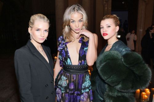 Lottie Moss, Jasmine Sanders and Sofia Richie Stills at Vogue Italia and Place Vendome Party in Milan 3