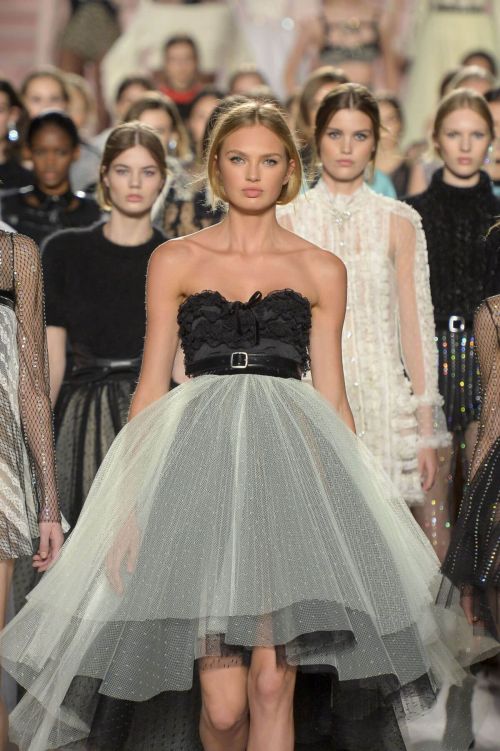 Romee Strijd Stills at Philosophy di Lorenzo Serafini Fashion Show in Milan 4