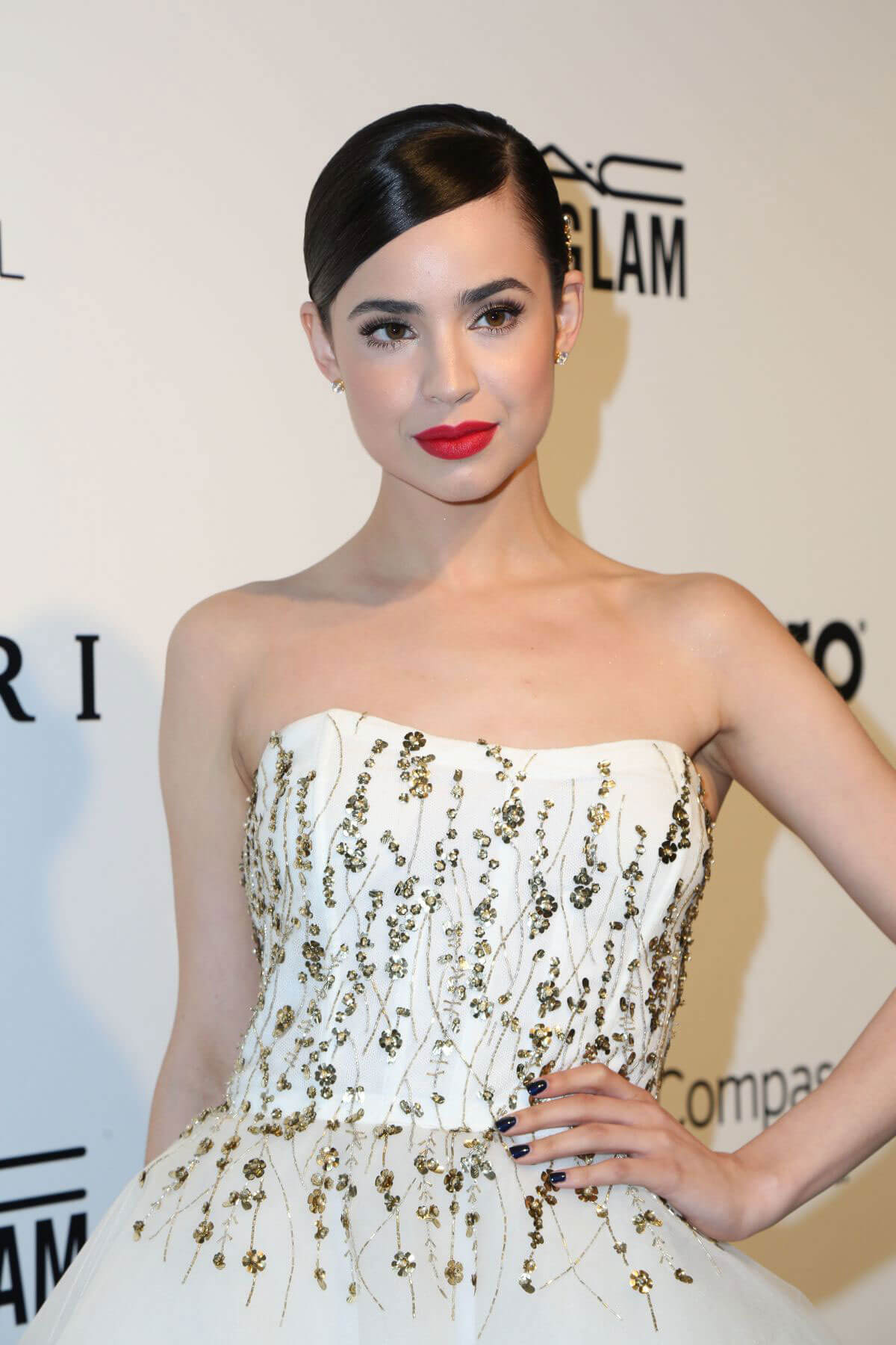 Sofia Carson Stills at 25th Annual Elton John Aids Foundation