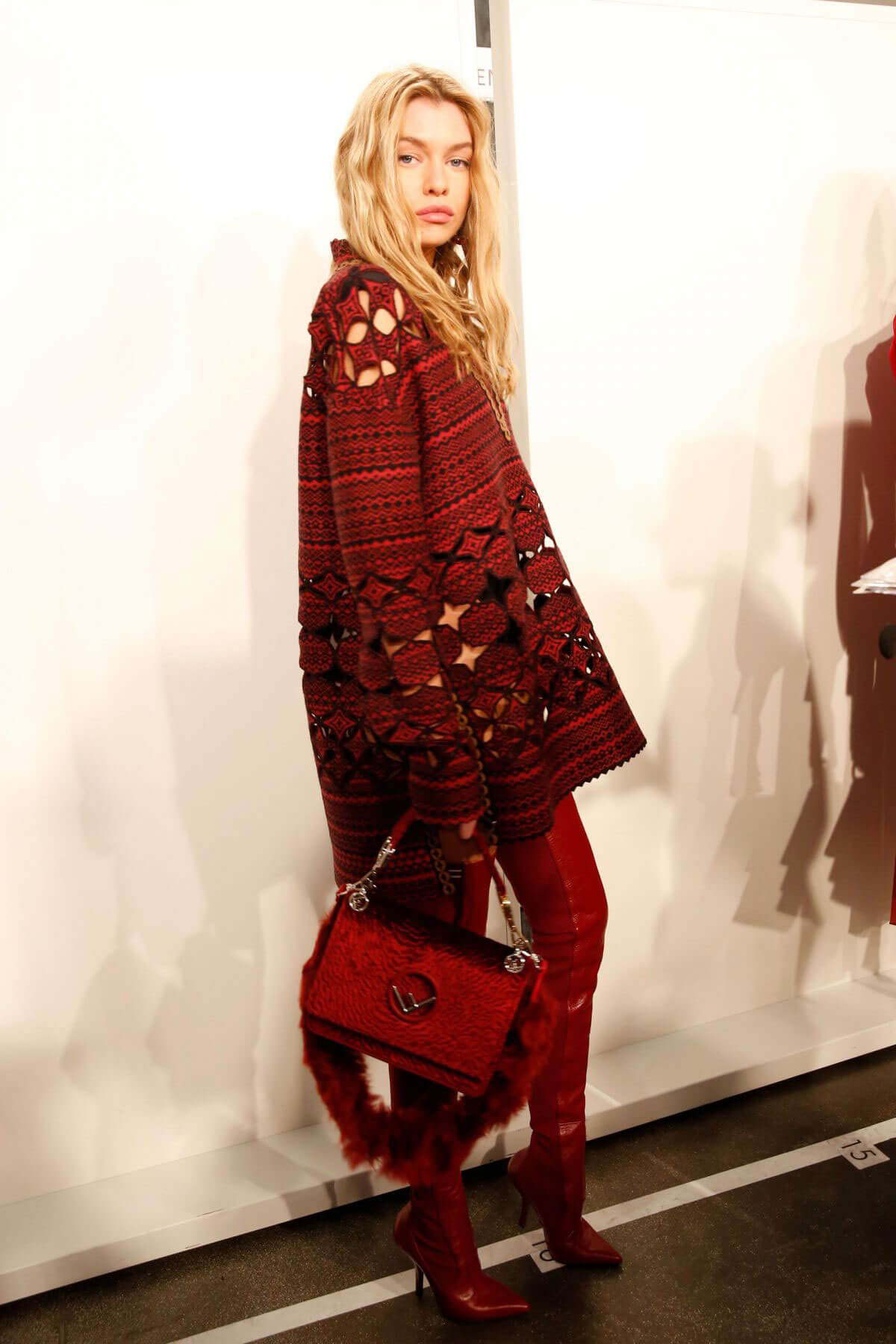 Stella Maxwell Stills at Fendi Fashion Show at Milan Fashion Week 1